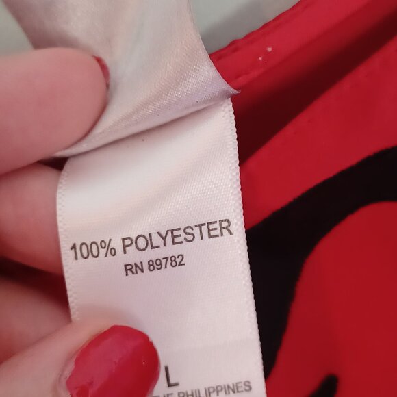 Natori Maxi Slip Dress Womens Large Red Satin Y2K Flowy Elegant Fiery Siren - Picture 6 of 8